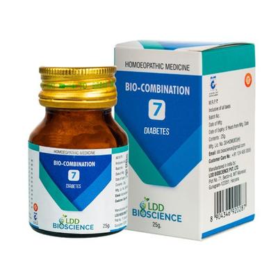 LDD Bioscience Bio-Combination No 7 Tablet 25 gm - Bio-Combination
