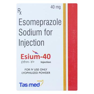 ESIUM 40mg Injection 1's - Ulcer/Reflux/Flatulence-Aaa