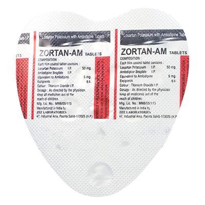 ZORTAN AM Tablet 15's - Hypertension-Ana