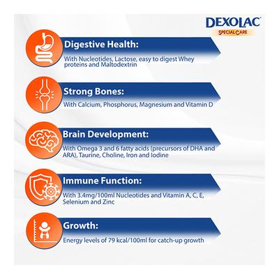 Nutricia Dexolac Special Care Infant Formula Powder 500 gm (Tin) - Baby And Infant Supplements