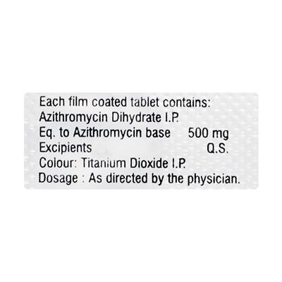 AZIDEAL 500 Tablet 5's - Bacterial Infections-Mac