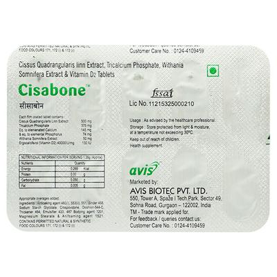 CISABONE Tablet 10's - Supplements-Sup