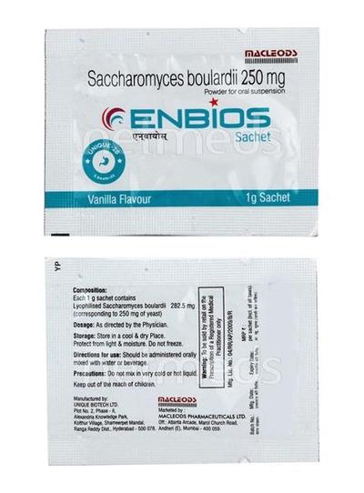 Enbios 250mg Powder 1's - Diarrhoea-Ant