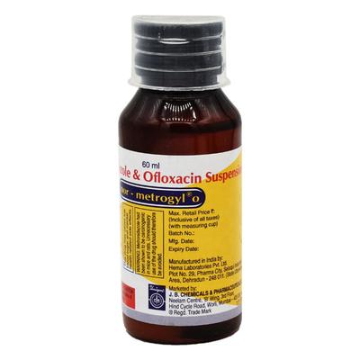 NOR Metrogyl O Suspension 60ml - Bacterial Infections-ABC