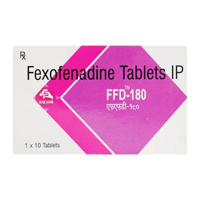 FFD 180 Tablet 10's - Allergies-Ant