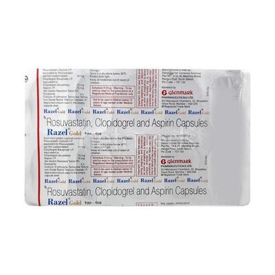 Razel Gold 10mg Capsule 10'S - Blood Clot-Ant
