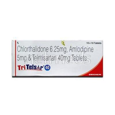 Telar 40mg Tablet 10'S - Hypertension-Ang