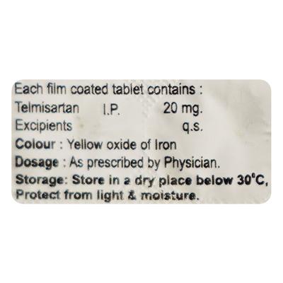 AQUATEL 20mg Tablet 10's - Hypertension-Ang