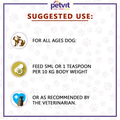Petvit Calcium Syrup 100 ml - Petfood
