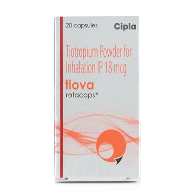 TIOVA Rotacap 20's - Asthma/COPD-Ast