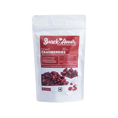 Snack Amor Dried Cranberry 100 gm - Herbal Dietary Supplement