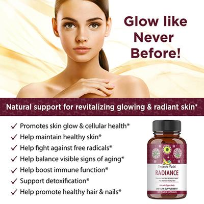 Organic Veda Radiance Veg Capsule 120's - Speciality Medicines