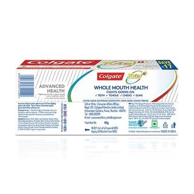 Colgate Total Advanced Health Anticavity Toothpaste 185 gm - Toothpaste