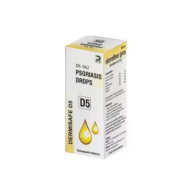 Dr.Raj Dermisafe D5 Psoriasis Drops 30 ml - Homeopathic Drops
