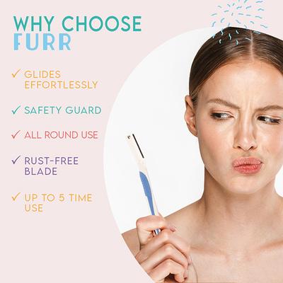 Furr by Pee Safe Face Razor 4's - Shaving & Hair Removal