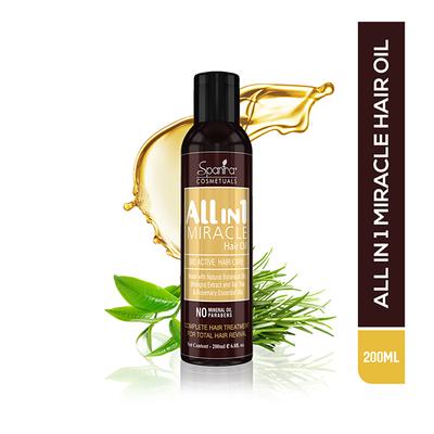 Spantra Cosmetuals All in 1 Miracle Hair oil 200 ml - Hair Oils