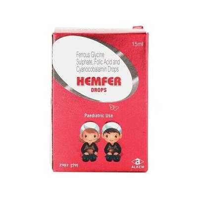 Hemfer Drops 15ml - Iron Supplement/Anaemia-Vma