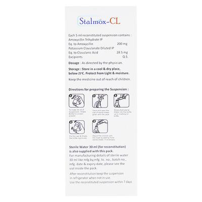 STALMOX CL 228.5 Dry Syrup 30ml - Bacterial Infections-Pen