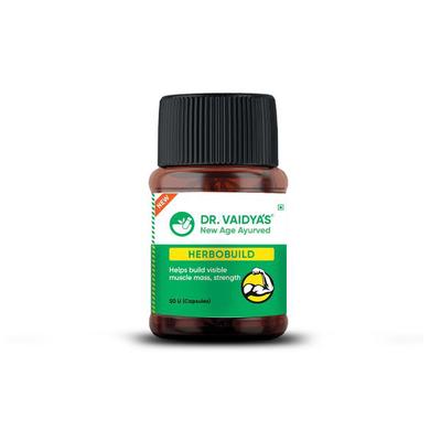 Dr. Vaidya's Herbobuild Capsule 50's - Speciality Medicines