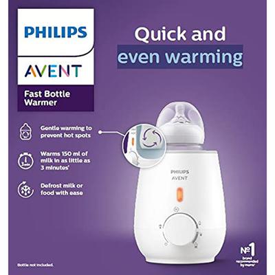 Philips Avent Fast Bottle Warmer (SCF355/06) - Baby Safety