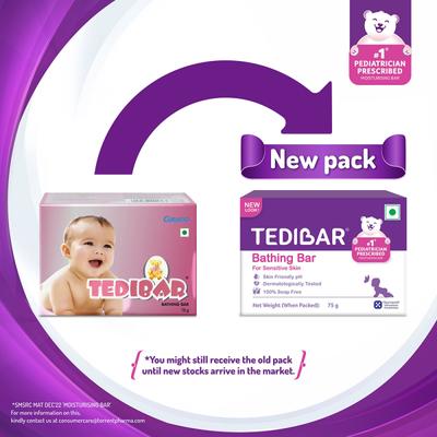 Tedibar Bathing Bar 75gm - Baby Soap