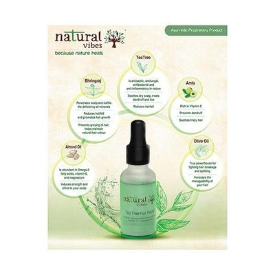 Natural Vibes Ayurvedic Tea Tree and Activated Charcoal Treatment 510 gm - Facial Kits