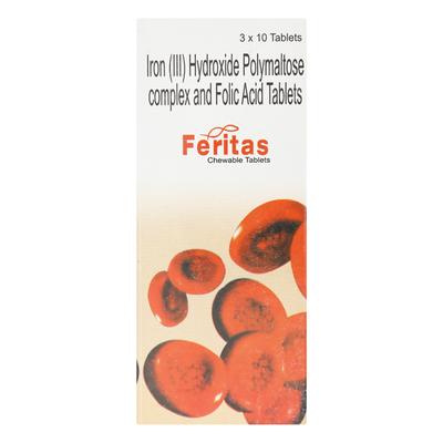 Feritas Tablet 10'S - Anaemia-VMA