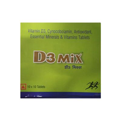D3 MIX Tablet 10's - Supplements-Vam