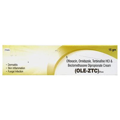 OLE ZTC Cream 15gm - Skin Infections-Toc