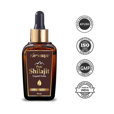 Nirvasa Pure Shilajit Liquid Form 50 ml - Sexual Care
