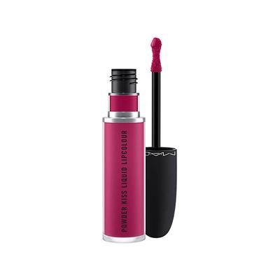 M.A.C Powder Kiss Liquid Lipcolour-Make It Fashun! 5 ml - Lipsticks