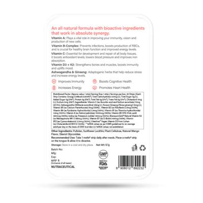 Wellbeing Nutrition Melts Into Multivitamins Oral Thin Strip 30's - Multi-Vitamins