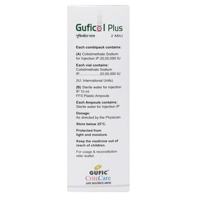 Guficol Plus 2Miu Injection 1'S - Bacterial Infections-OAB