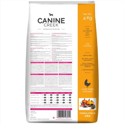 Canine Creek Puppy Dry Dog Food, Ultra Premium 4000 gm - Petfood