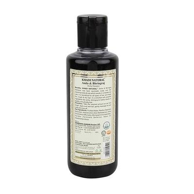 Khadi Natural Hair Cleanser - Amla & Bhringraj 210 ml - Shampoos