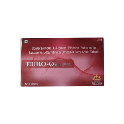 EURO Q 100 Tablet 10's - Supplements-Sup