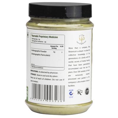 Bixa Botanical Kalmegh Herb Powder 200 gm - Speciality Medicines