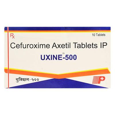 UXINE 500 Tablet 10's - Bacterial Infections-Cep
