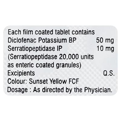 SEAP D Tablet 10's - Pain relief-Nsa