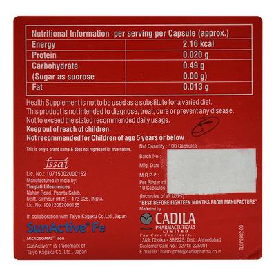 HAEM UP RISE Capsule 10's - Supplements-Vam