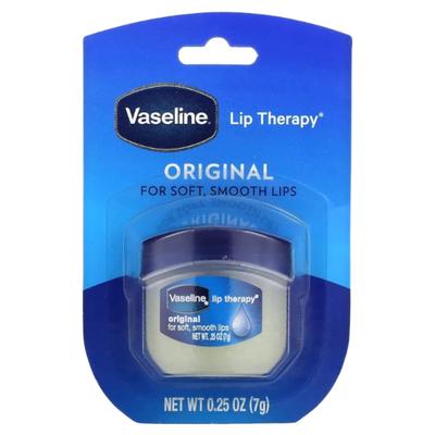 Vaseline Lip Therapy Original Gel 7 g - Lip Scrubs