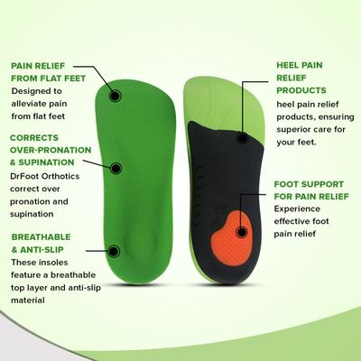 Dr Foot Orthotics Insoles Pair (S) 1's - Manicure & Pedicure Kits