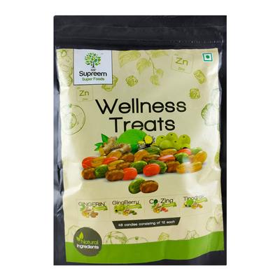 Supreem Super Foods Wellness Treats Pack 192 gm - Herbal Dietary Supplement