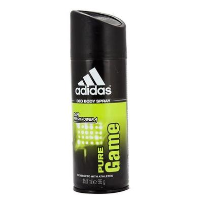 Adidas Deo Body Spray - Pure Game 150 ml - Men Deodorants/Roll-Ons