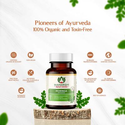 Maharishi Ayurveda Organic Moringa Tablet 60's - Pure Herbs
