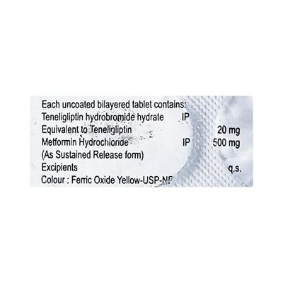 XGLIP M 500 Tablet 10's - Diabetes-Ant