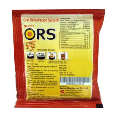 ORS (NECTAR) ORANGE FLAVOUR Sachet 21.8gm - Supplements-Ele