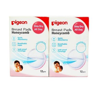 Pigeon Breast Pads Honeycomb Combo 12's - Breast Pads & Shields