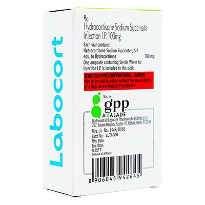 LABOCORT 100 Injection 1's - Hormonal Therapy-Cor