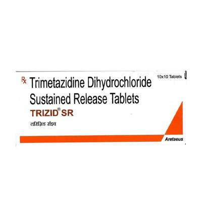 Trizid SR Tablet 10'S - Angina